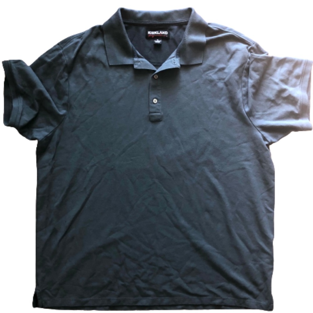 🌼Kirkland Signature || Men’s XL Black polo top